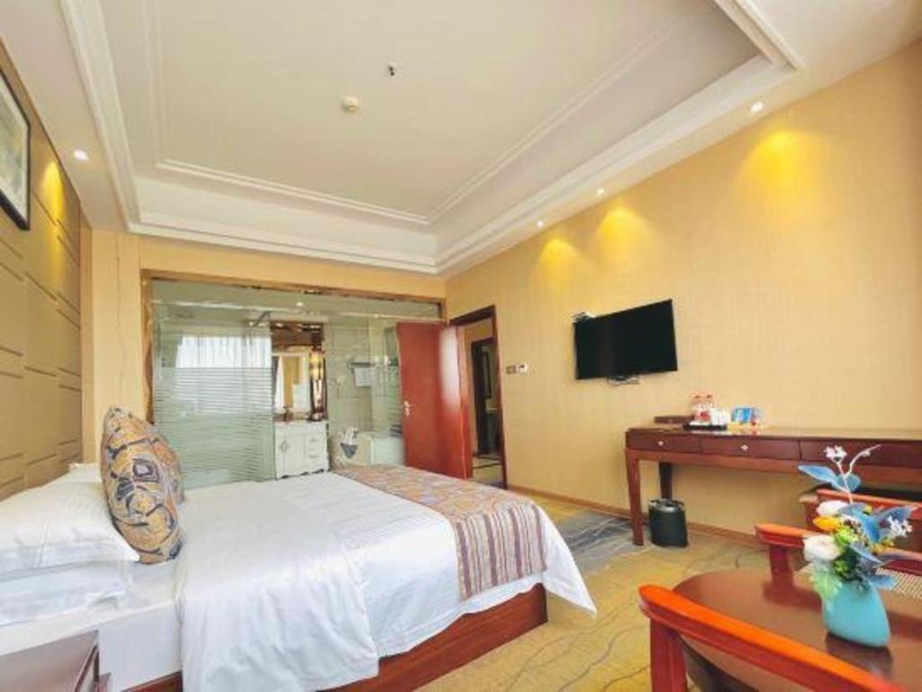Greentree Inn Guangdong Jieyang Bus Terminal Station Ronghua Avenue Business Hotel Zewnętrze zdjęcie